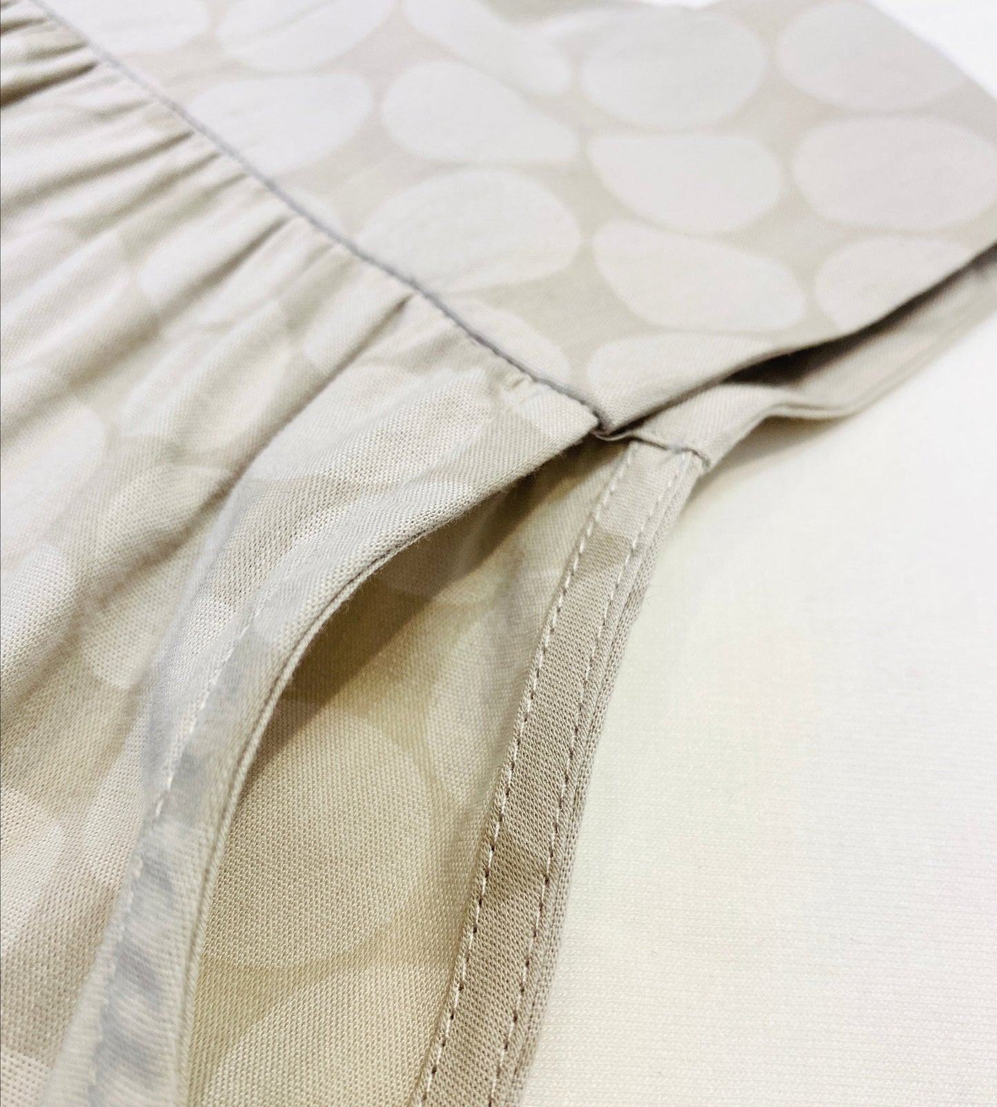 SHADOW DOTS COTTON TIERED TOP シャドー水玉ドットコットンスリーブレスティアードトップ