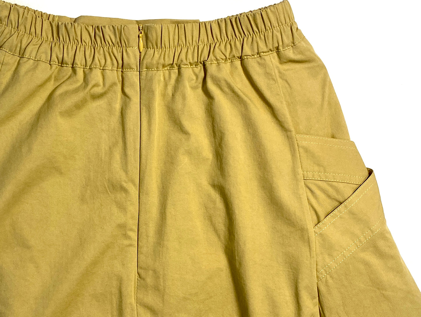 KNNS332・ビッグポケットコットン100%スカートBIG POCKETS COTTON SKIRT