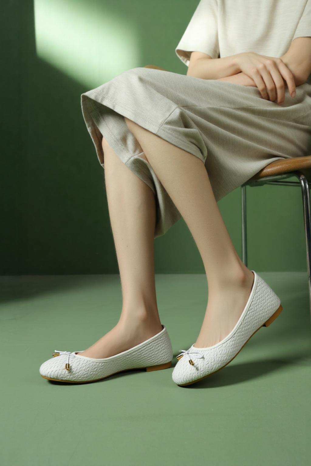 バレエシューズ・レディースパンプス・フラットヒール通勤・通学/入学式/卒業式-KYS-004