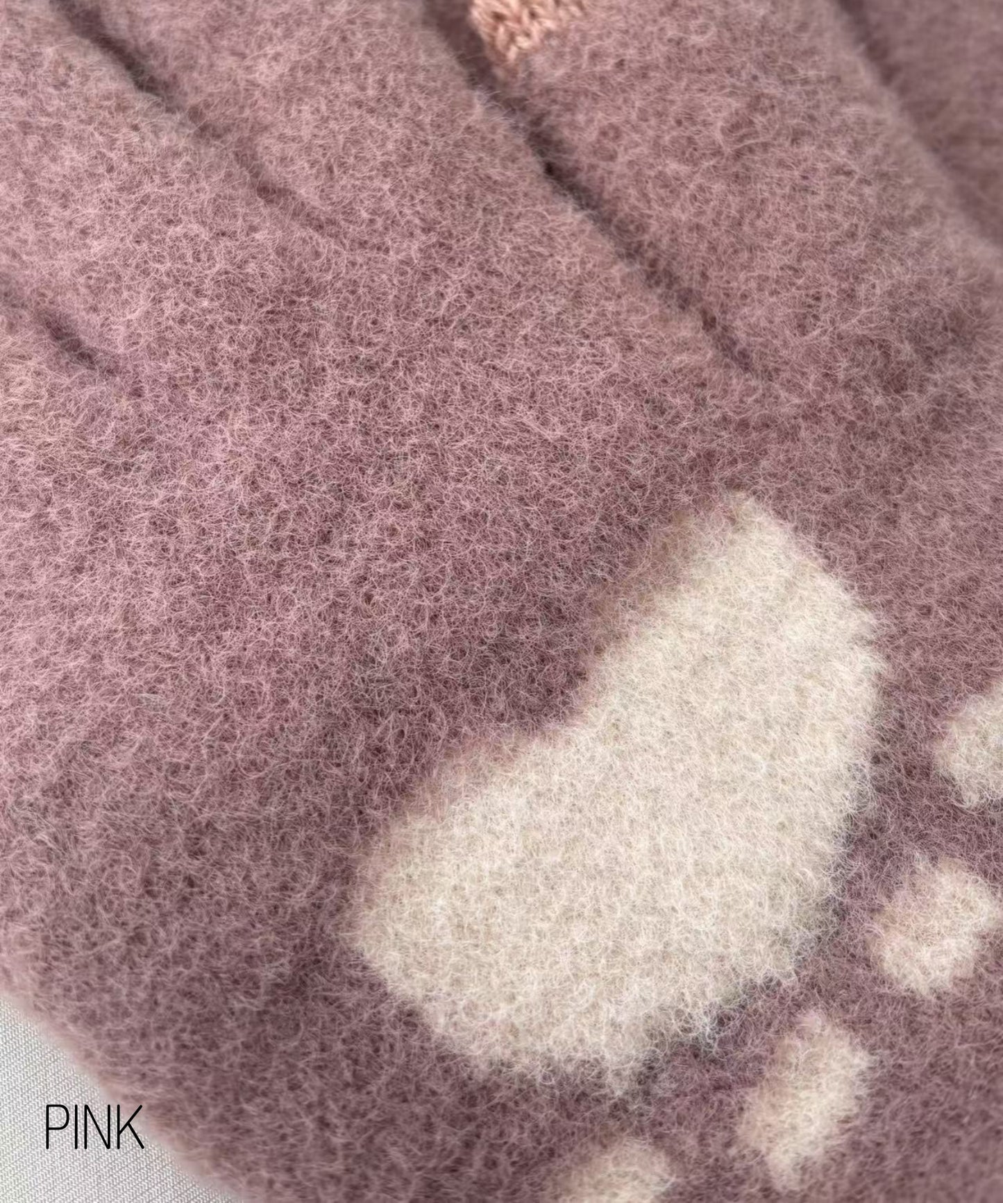 手袋 レディース メンズ スマホ対応 肉球デザイン ニット手袋 5本指 スマホタッチ対応 かわいい 防寒 冬小物KYS-009