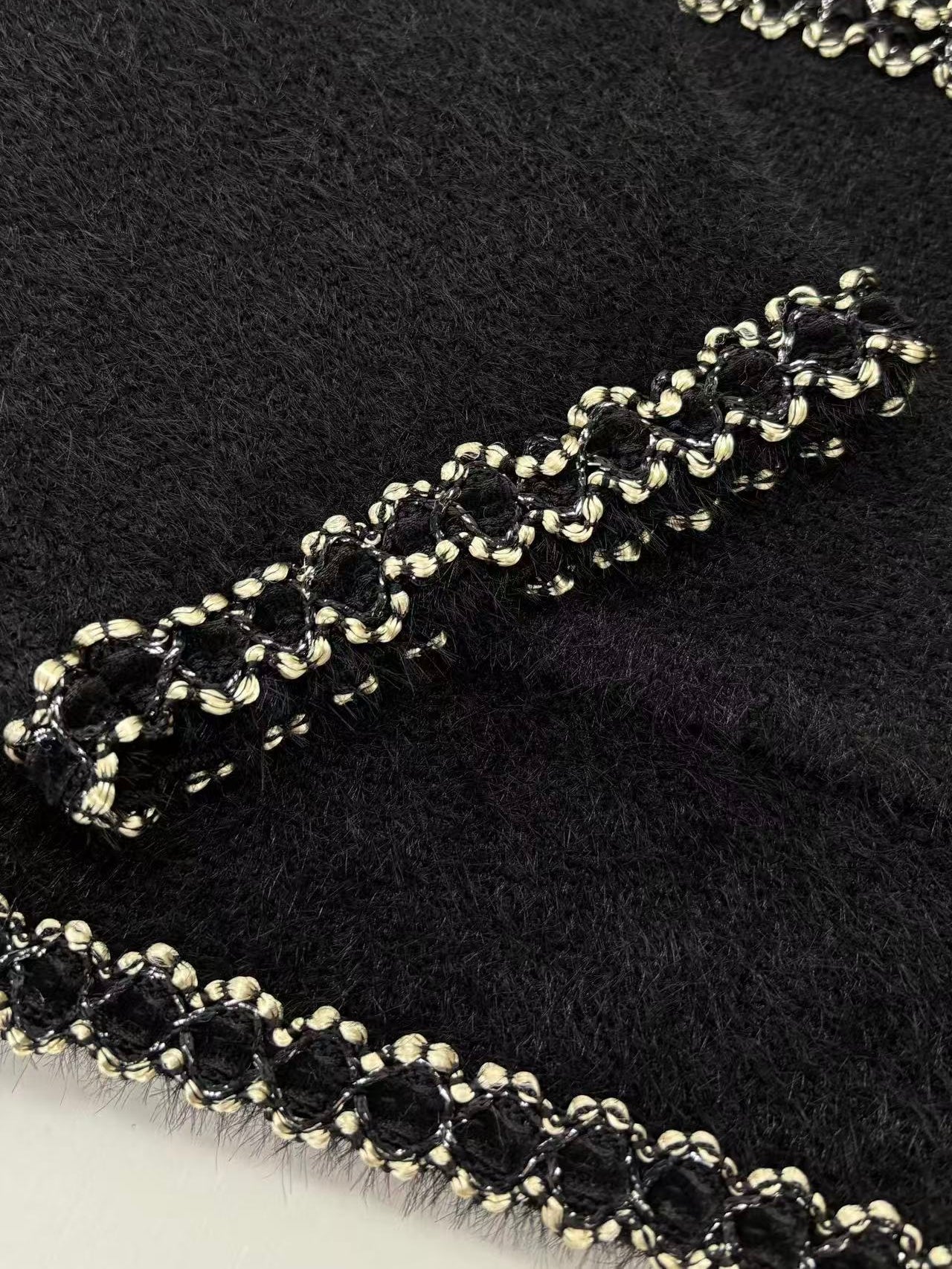 KY1016・テープアクセントクラシカルニットジャケット